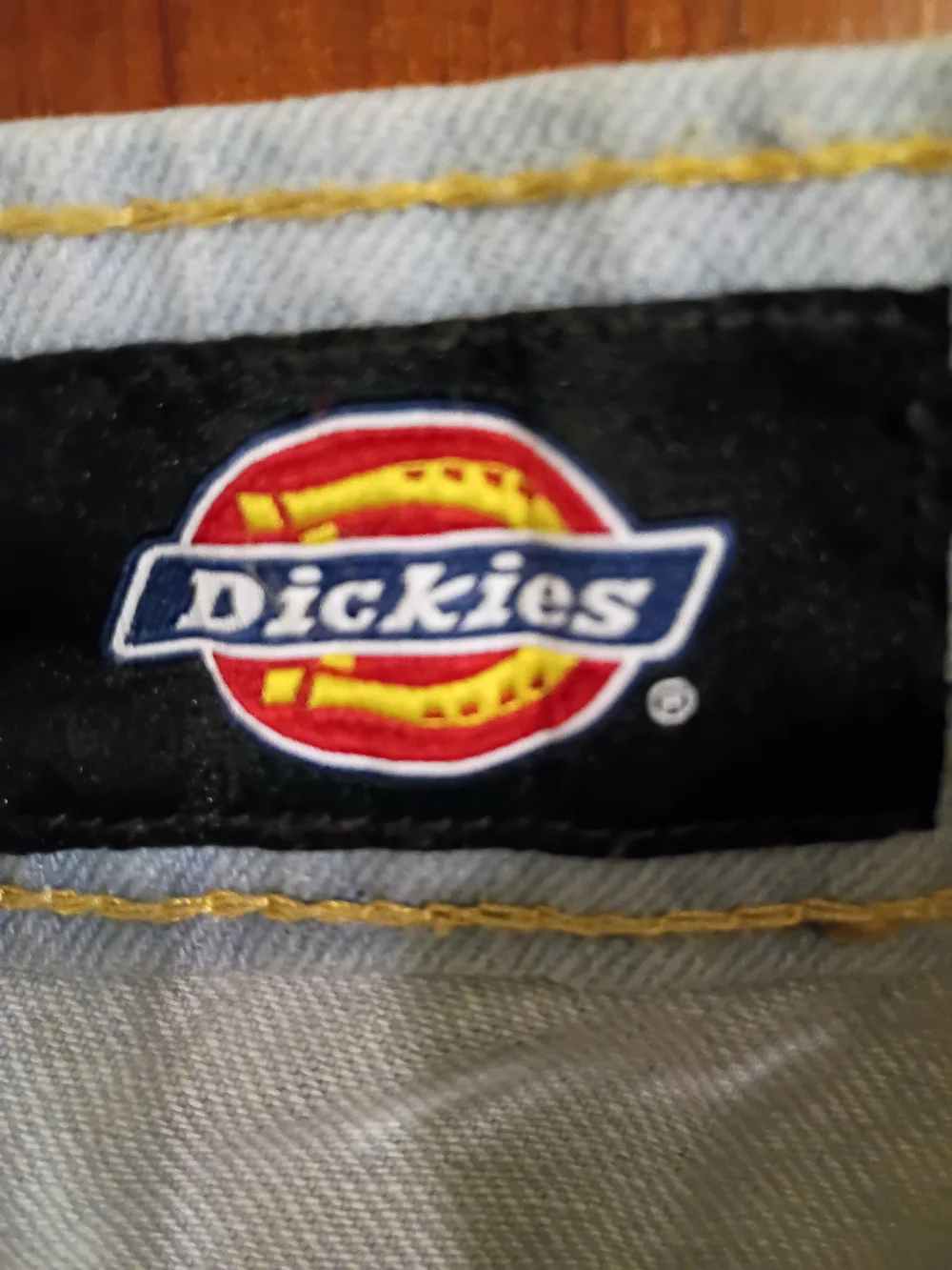 Dickies Light Blue Denim Skirt Size Small